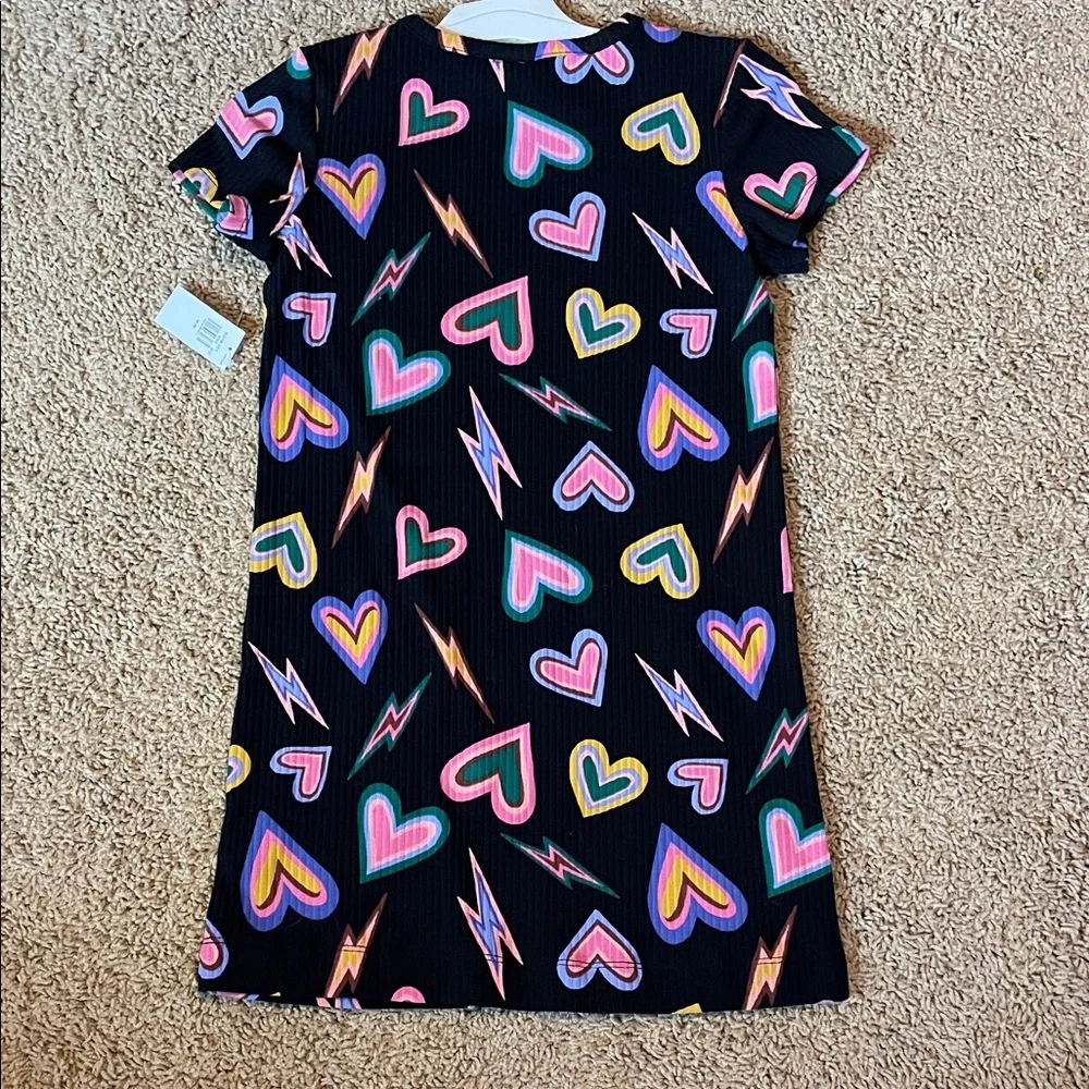 Old Navy Colorful Heart and Lightning Kids Dress